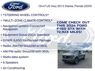 Ford F-150 2024 4x4 STX 4dr SuperCrew 5.5 ft. SB