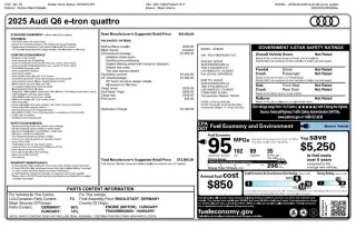 2025 Audi Q6 e-tron
