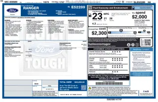 Ford Ranger 2025 4x2 Lariat 4 puertas SuperCrew 5.0 pies SB