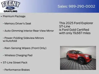 Ford Explorer 2025 AWD ST-Line SUV de 4 puertas