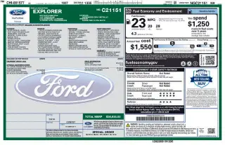 Ford Explorer 2022 Base SUV de 4 puertas