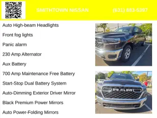 Ram 1500 2025 4x4 Big Horn Cabina Tripulación 4 puertas 5.6 ft. SB Pick-up