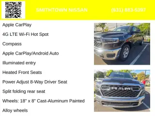 Ram 1500 2025 4x4 Big Horn Cabina Tripulación 4 puertas 5.6 ft. SB Pick-up