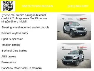 Jeep Wrangler 2024 4x4 Willys 4xe SUV de 4 puertas