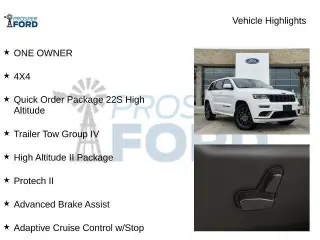 Jeep Grand Cherokee 2021 4x4 Overland 4dr SUV