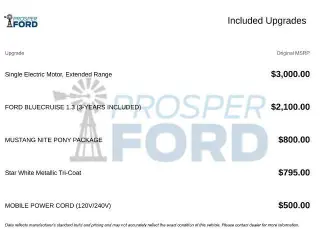 Ford Mustang Mach-E 2023 Premium 4dr SUV