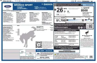 Ford Bronco Sport 2023 AWD Big Bend 4dr SUV