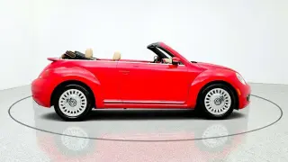 Vocho Beetle Convertible Volkswagen 2014 2.5L PZEV 2dr Convertible