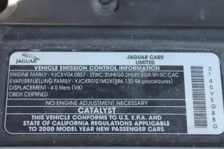2000 Jaguar XJR