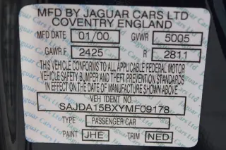 2000 Jaguar XJR