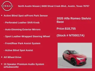 Alfa Romeo Stelvio 2020 AWD Sport 4dr Crossover