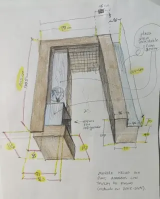 para cocina, bar, jardin