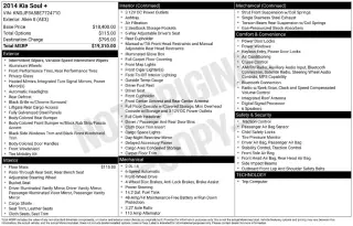 Kia Soul 2014 + 4dr Crossover