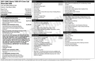 GMC Sierra 1500 2021 4x4 AT4 4 puertas Crew Cab 5.8 pies SB