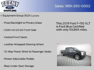 Ford F-150 2019 4x4 XLT 4dr SuperCrew 6.5 ft. SB