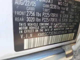 2006 Hyundai Santa Fe GLS