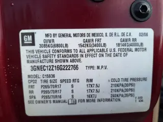 2006 Chevrolet Avalanche LS 1500