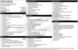 Kia Seltos 2024 AWD EX 4dr SUV