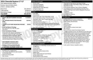 Chevrolet Equinox 2024 4x4 LT 4dr SUV w/1LT