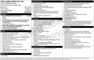 Cadillac LYRIQ 2024 AWD Tech 4dr SUV