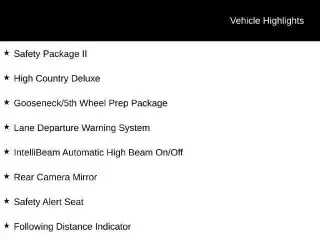 Chevrolet Silverado 2500HD 2020 4x4 High Country 4dr Crew Cab SB
