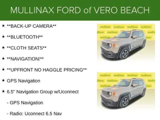 Jeep Renegade 2016 4x4 Latitude 4dr SUV