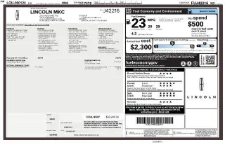 Lincoln MKC 2015 4 SUV