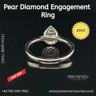 Buy Elegant Pear Diamond Ring