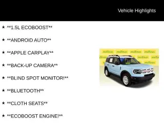 Ford Bronco Sport 2023 AWD Heritage 4dr SUV