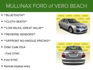 Ford Fusion 2011 SE 4dr Sedán