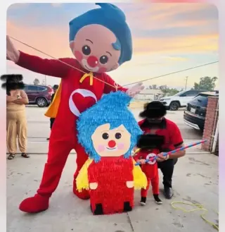 Personajes para tu fiesta!