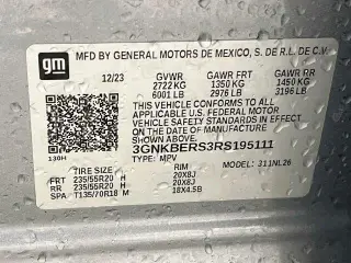 Chevrolet Blazer 2024 RS 4dr SUV
