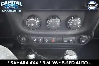 Jeep Wrangler 2017 4x4 Sahara 2dr SUV