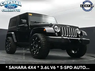 Jeep Wrangler 2017 4x4 Sahara 2dr SUV