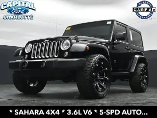 Jeep Wrangler 2017 4x4 Sahara 2dr SUV