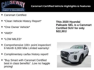 Hyundai PALISADE 2020 AWD SEL 4dr SUV