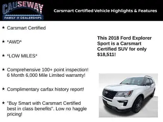 Ford Explorer 2018 AWD Deportivo 4 SUV