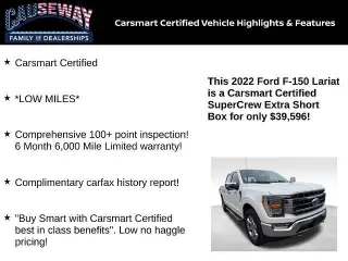 Ford F-150 2022 4x4 Lariat 4dr SuperCrew 5.5 ft. SB