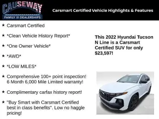Hyundai TUCSON 2022 AWD N Line 4dr SUV