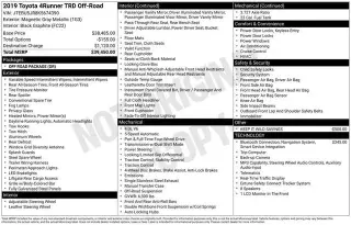 Toyota 4Runner 2019 4x4 SR5 4dr SUV