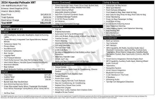 Hyundai PALISADE 2024 AWD XRT 4dr SUV