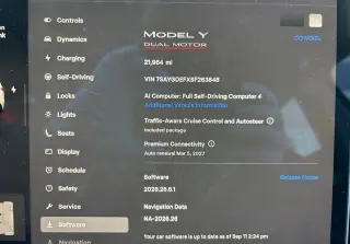 Modelo Y Tesla 2025 AWD Desempeño 4dr Crossover