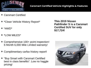 Nissan Pathfinder 2019 4x4 S 4dr SUV