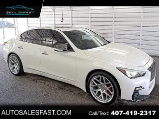INFINITI Q50 2019 AWD Red Sport 400 4dr Sedán