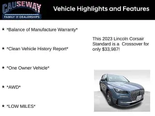 Lincoln Corsair 2023 AWD Standard 4dr SUV