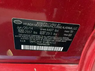 Hyundai Sonata 2015 Limited 4dr Sedán