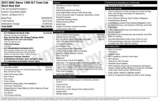 GMC Sierra 1500 2023 4x4 SLT 4dr Crew Cab 5.8 ft. SB
