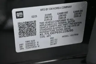 Chevrolet Trax 2025 RS 4dr Crossover w/1RS
