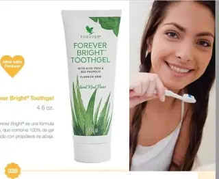 Pasta dental con aloe vera FLP