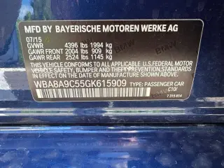 Serie 3 BMW 2016 320i 4p Sedan